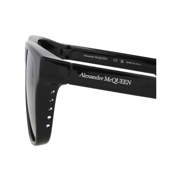 Alexander McQueen Square-Frame Injection Sunglasses Black Unisex-Adult - Picture 4 of 6